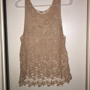 Crotchet tank top